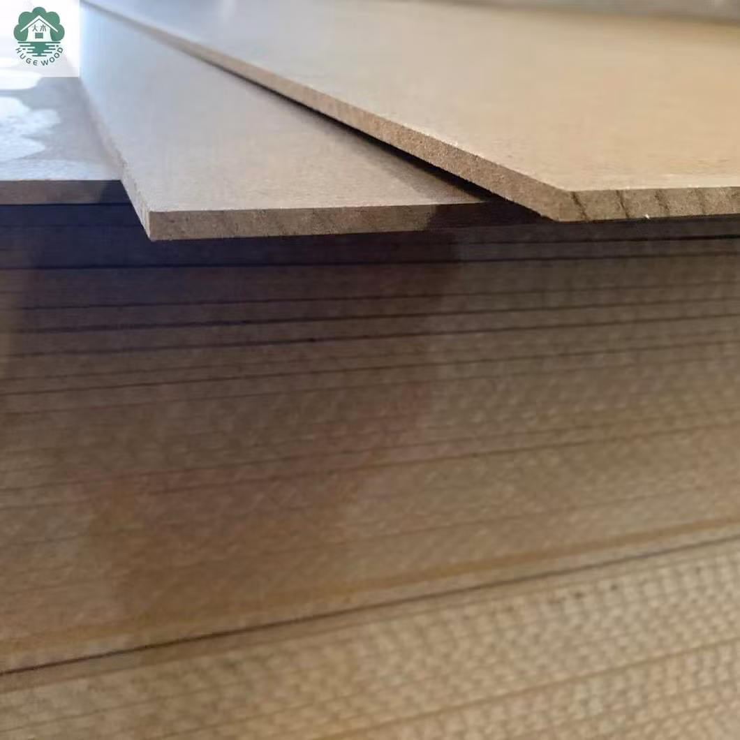 Competitive Price Medium Density Fiberboard Plain Melamine MDF Board for Closet and Furniture
