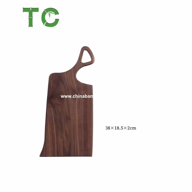 Wholesale Black Walnut Wood Cheese Board Bread Board Serving Board
