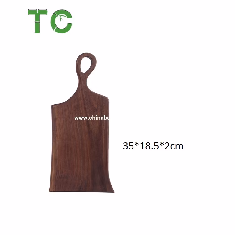 Wholesale Black Walnut Wood Cheese Board Bread Board Serving Board
