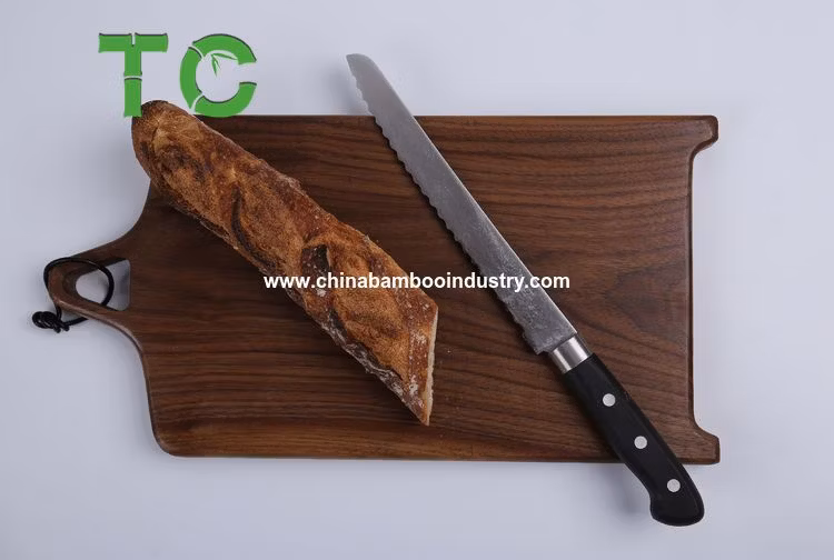 Wholesale Black Walnut Wood Cheese Board Bread Board Serving Board