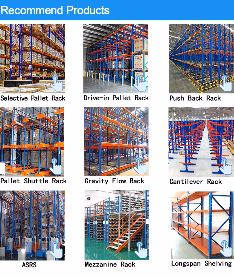 China Manufacturers Good Price Industrial Adjustable Beam Shelving Warehouse Cargo Goods Storage Rack Heavy Duty Metal Steel Structure Selective Pallet Racking