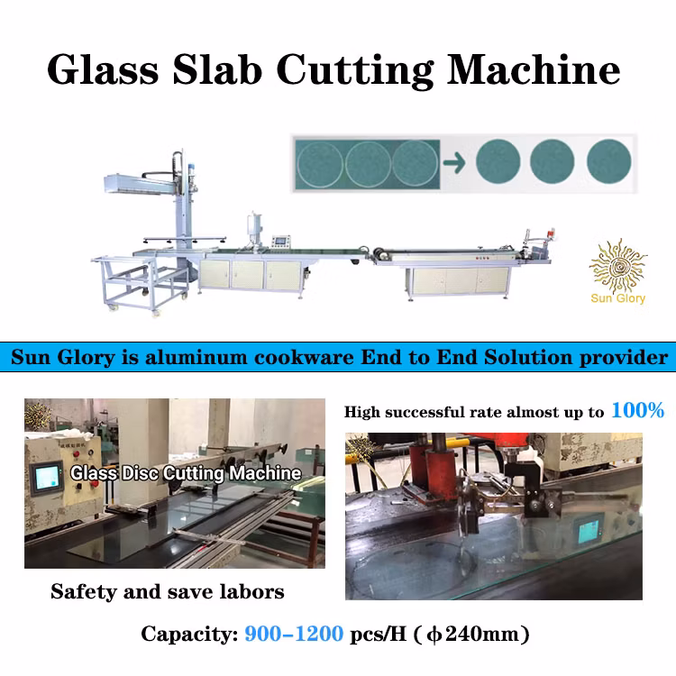 Modern Kitchen Designs Various Size Universal Tempered Glass Lid Machine G Type