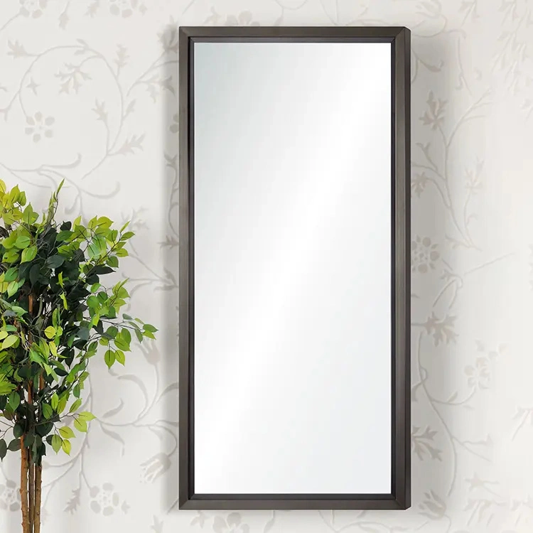Vintage Hotel Home Huge Decorative Luxury Floor Mirror with Wood Frame Mirrors