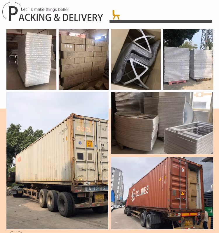 Wholesale Factory Furniture Wedding Chairs and Tables Metal Gold Stainless Steel Hotel Reception Event Banquet Tables