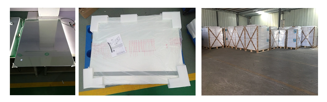 Wholesale Factory Oval LED Mirror Home Hotel Decoration Black Gold Silver White Color Metal Frame Smart Mirror