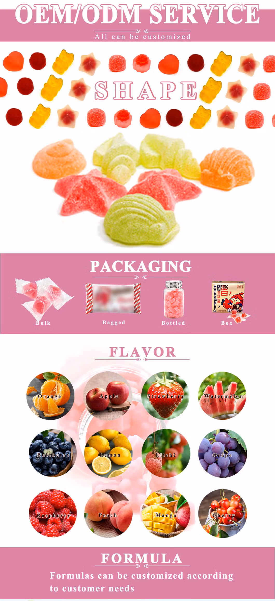 Biotin Collagen Gummies for Hair Skin and Nails Vitamins for Women & Men