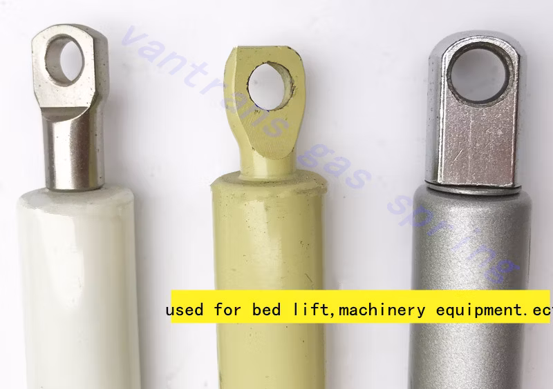 Hydraulic Gas Spring for Bed Lifting Color Cusztomized 1000n Supporting Gas Strut for Board Support
