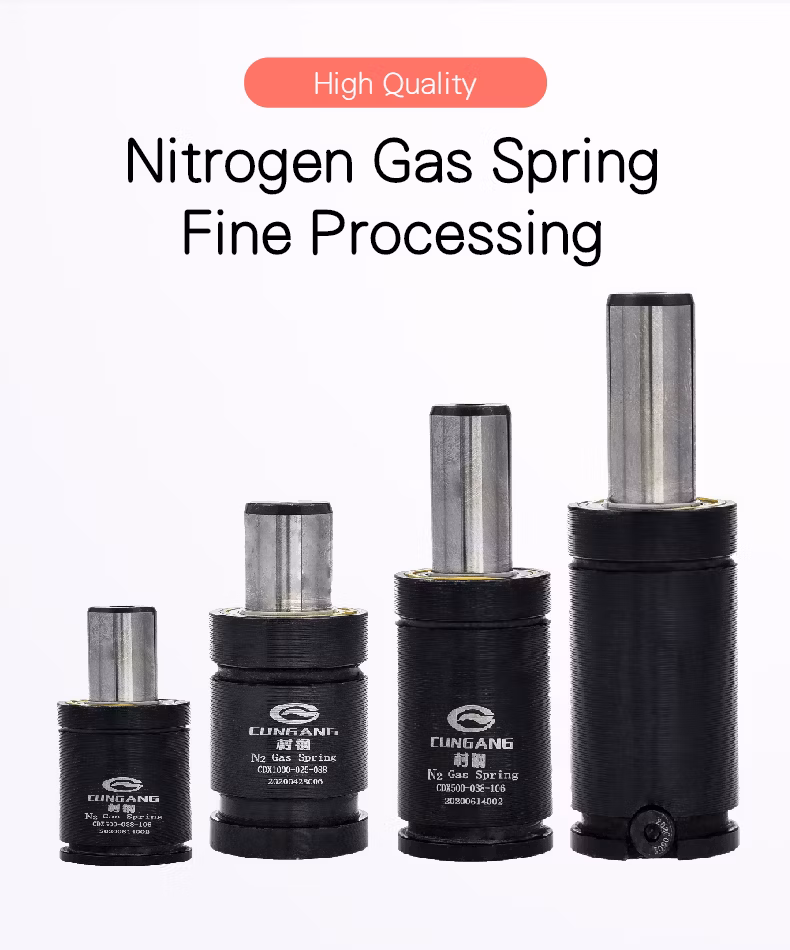 Stainless Steel Nitrogen The Shortest and Strongest Power T3 Interchangeable Type Hyson T3 Series Gas Spring