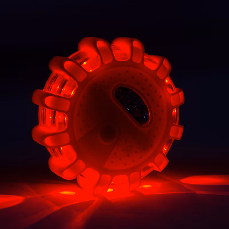 Low Price Magnetic Base Emergency Tool Road Safety Flashing LED Flash Lamp Flares Roadside Auto Car Traffic Warning Light