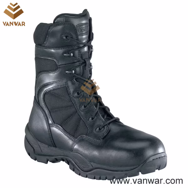 Army style Waterproof Black Tactical Military Style Boots (WTB017)