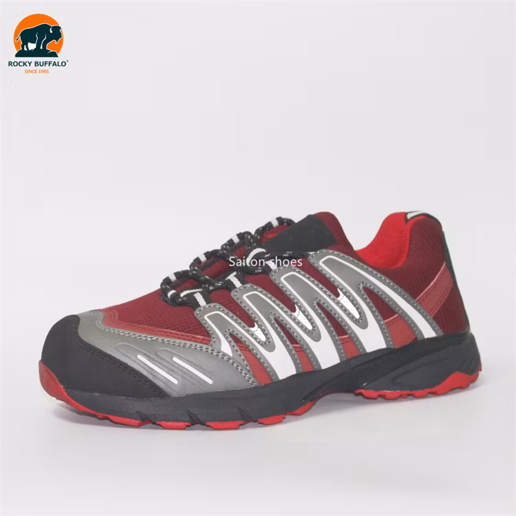 Rocky Buffalo S1p Construction Industrial Work Oil & Slip Resistance with Steel Toe & PU Insole Sports Safety Shoes