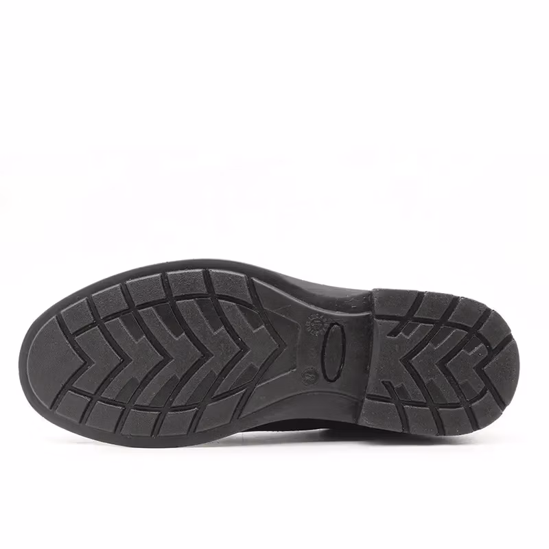 Anti-Slip Genuine Leather Steel Toe Puncture-Proof Men′s Fashionable Executive Safety Shoes