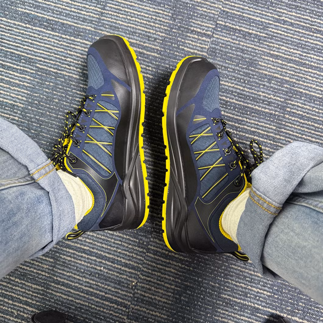 Genuine Leather Industrial Industry Steel Toe Safety Work Shoes for Men Europe Best Workman Steel Toe Boots CE Safety Shoes for Feet Protection