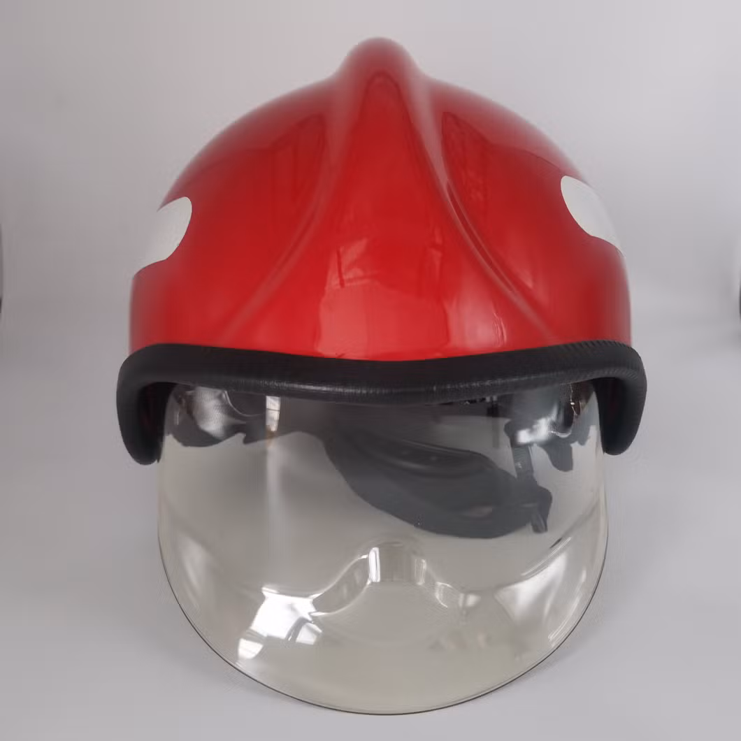 High Quality Fireman Safety Helmet Firefighting Equipment Fire Rescue Helmet with CE En443