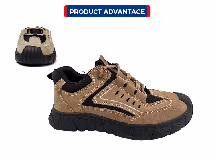 Quality Steel Toe Sneakers Multi-Functional Anti-Slip, Oil Resistance Work Safety Shoes Running Hiking Shoe