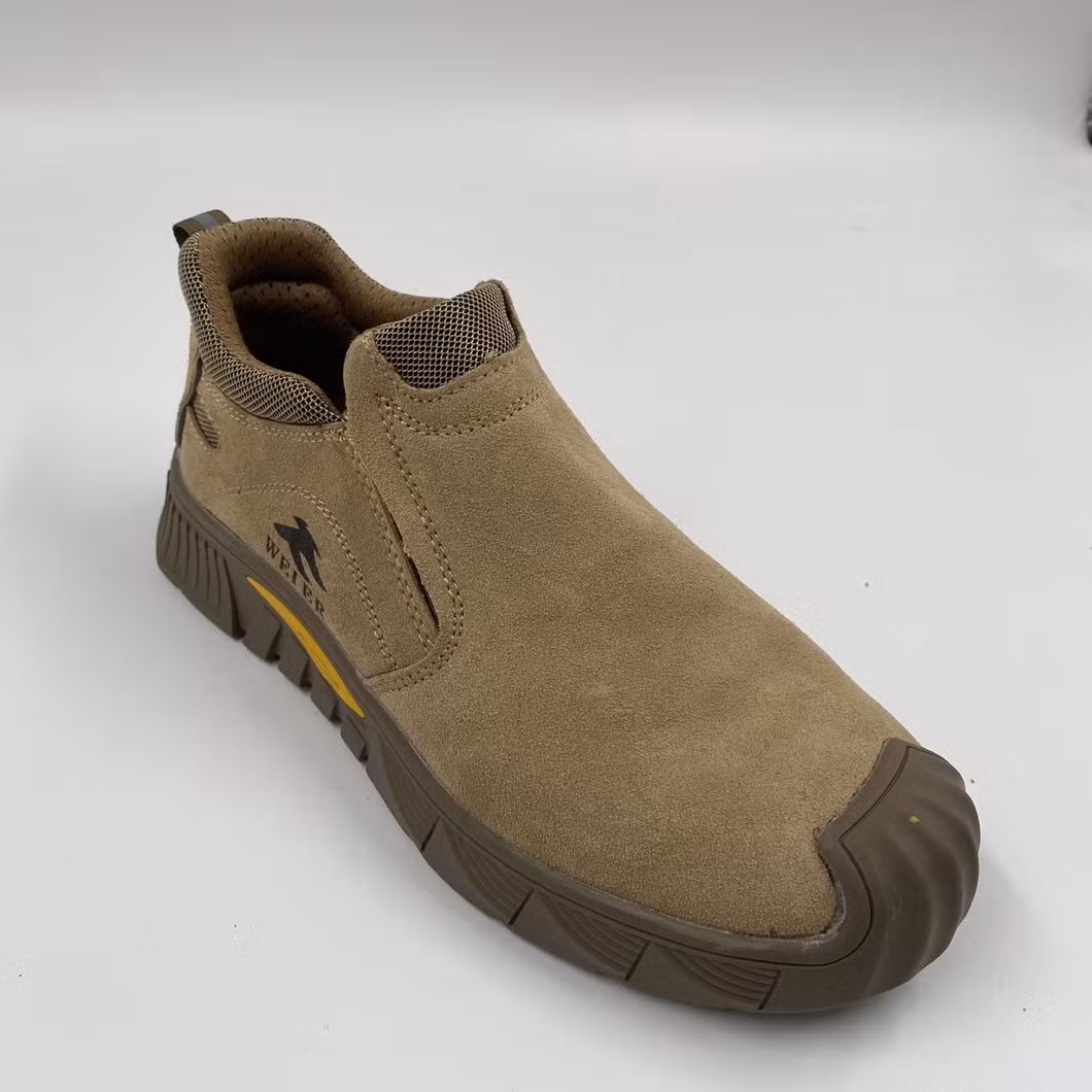Anti Smashing Anti Slip Suede Lightweight Work Shoes Boots