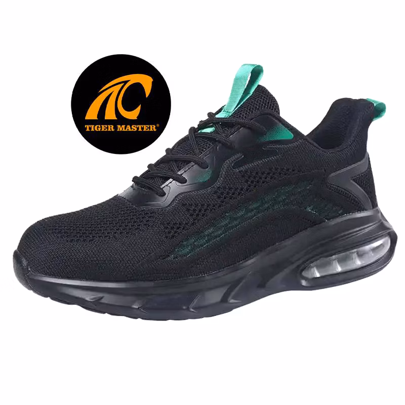 Oil Slip Resistance Puncture-Proof Steel Toe Light Weight Safety Shoes for Logistics