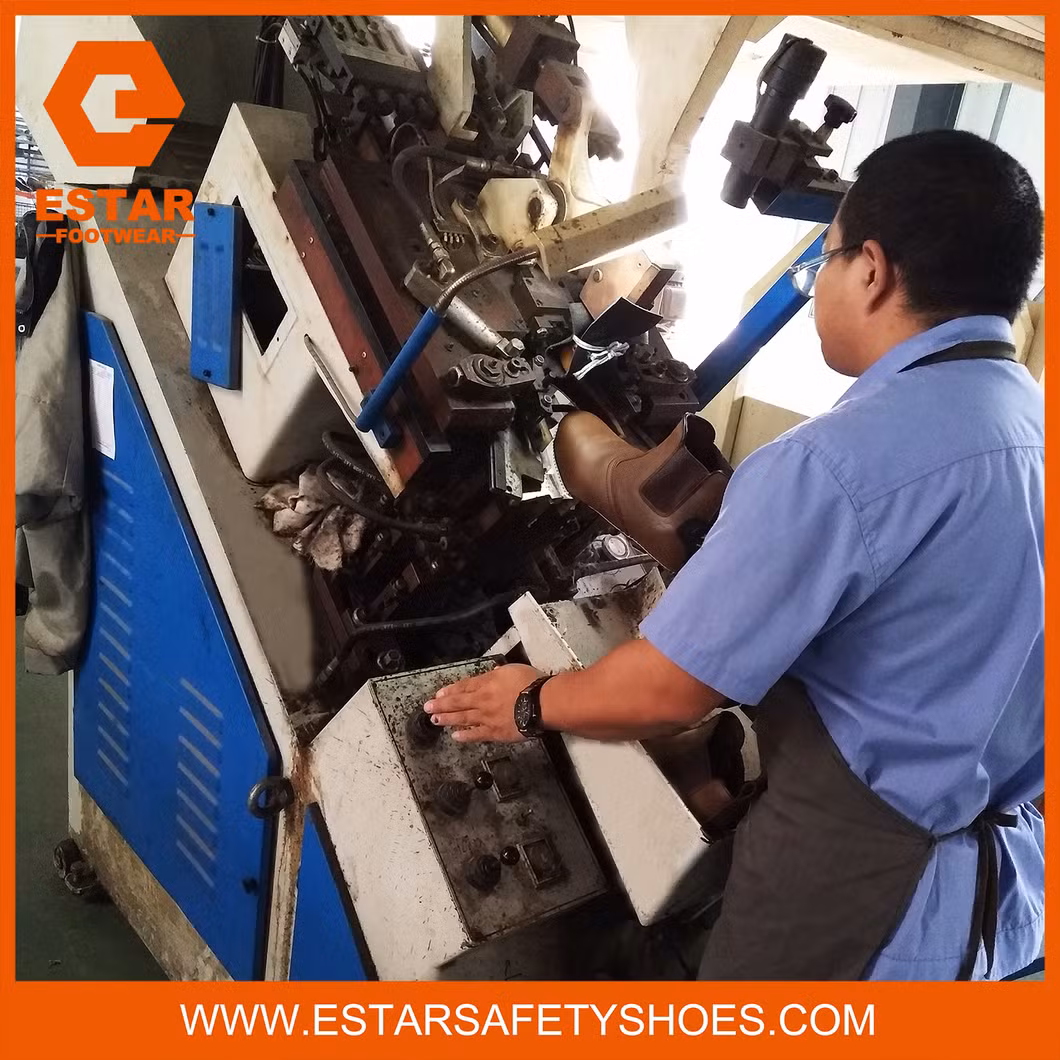 Zip Sided Oil Acid & Organic Fat Resistant Mens Work Boots