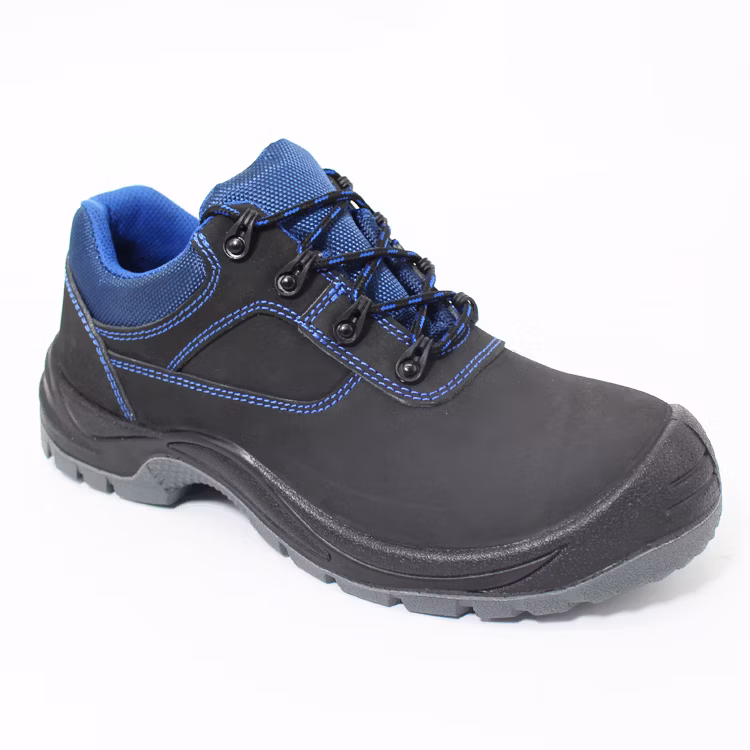 S1p S3 Nubuck Leather/Cow Split Leather Anti-Puncture Safety Shoes