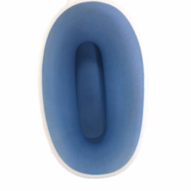 2024 New Industrial Work Shoes Oil Resistant Food White PVC Safety Boots