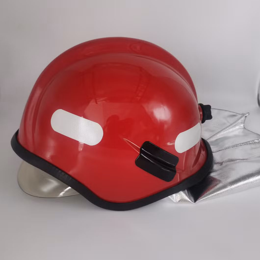 High Quality Fireman Safety Helmet Firefighting Equipment Fire Rescue Helmet with CE En443