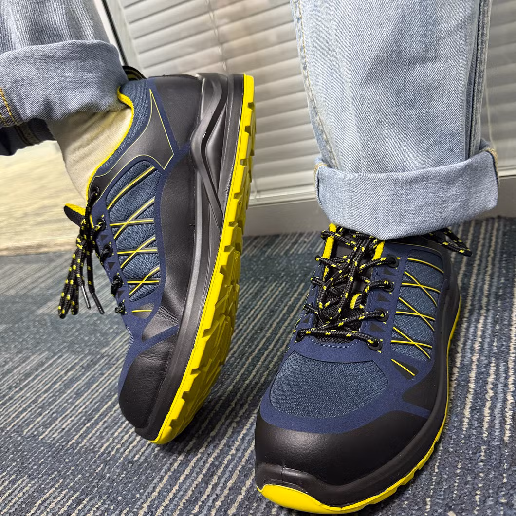 Genuine Leather Industrial Industry Steel Toe Safety Comfortable Work Shoes for Men Europe Best Workman Steel Toe Boots CE Safety Shoes