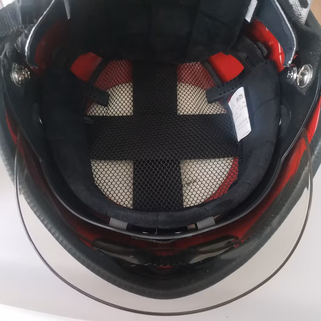 High Quality Fireman Safety Helmet Firefighting Equipment Fire Rescue Helmet with CE En443