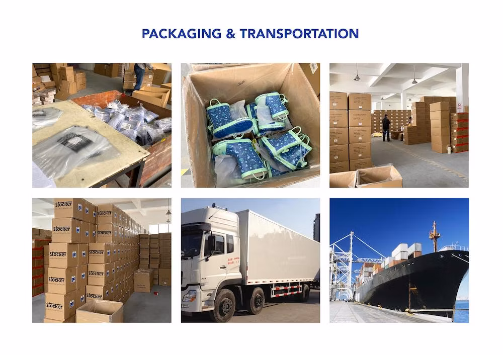 Work Safety Shoes PVC Waterproof Boys Outside Walking Rain Boots