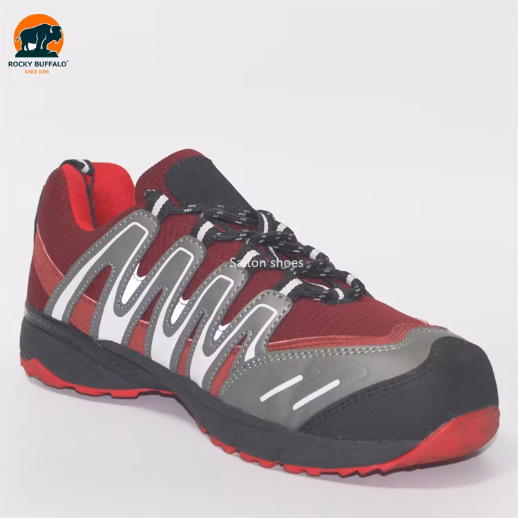 Rocky Buffalo S1p Construction Industrial Work Oil & Slip Resistance with Steel Toe & PU Insole Sports Safety Shoes