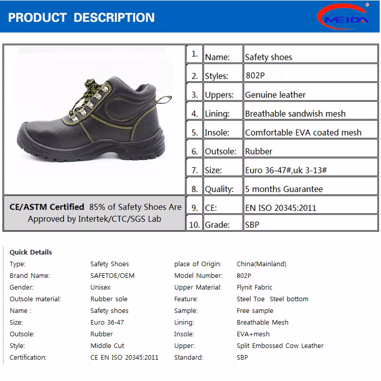Best Workman Steel Toe Boots Work Shoes Safety Shoes