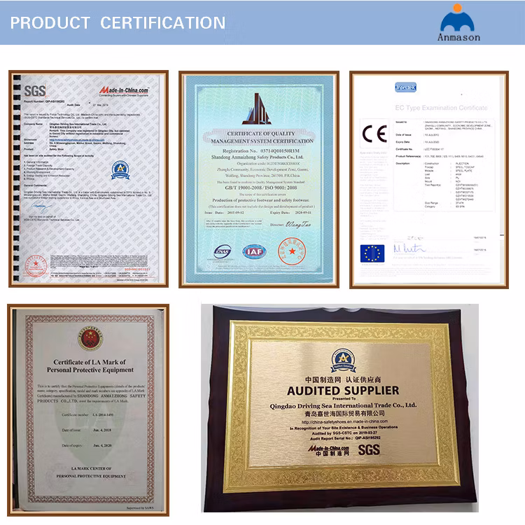 Middle Cut PU/Rubber Composite Safety Boots/Safety Footwear Shoes with CE Certifaction