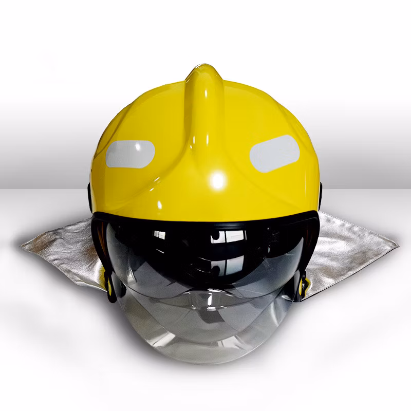 High Quality Fireman Safety Helmet Firefighting Equipment Fire Rescue Helmet with CE En443
