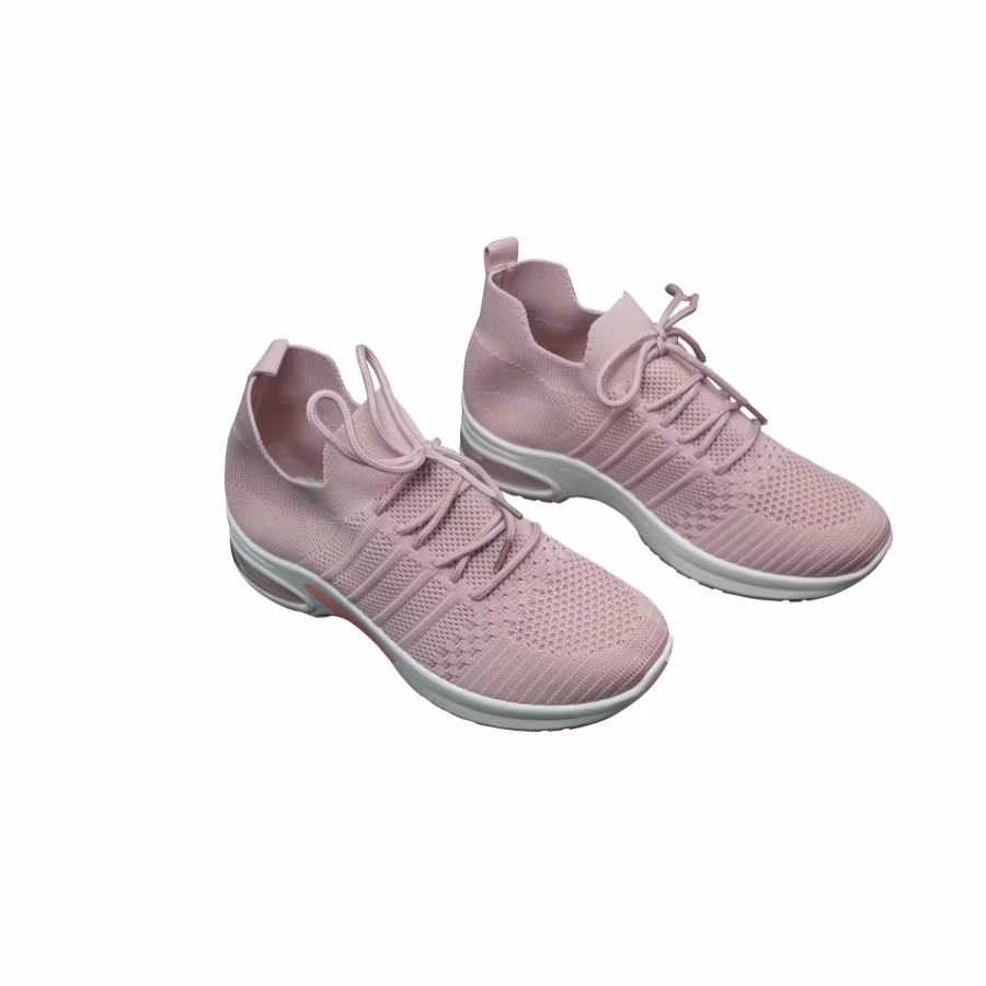 Fly Knitting Fabric Light Weight Sport Sneaker Working Shoes