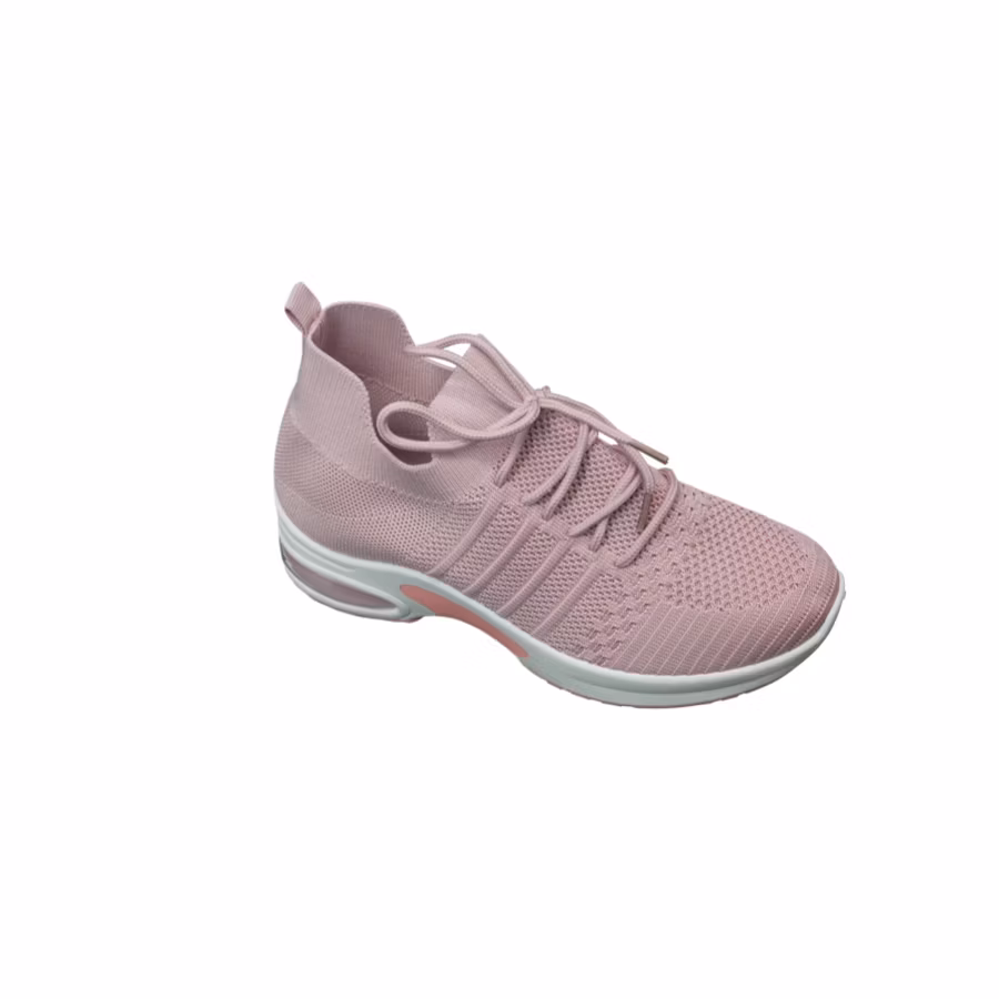 Fly Knitting Fabric Light Weight Sport Sneaker Working Shoes