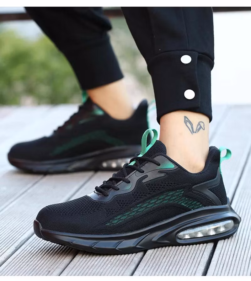 Oil Slip Resistance Puncture-Proof Steel Toe Light Weight Safety Shoes for Logistics