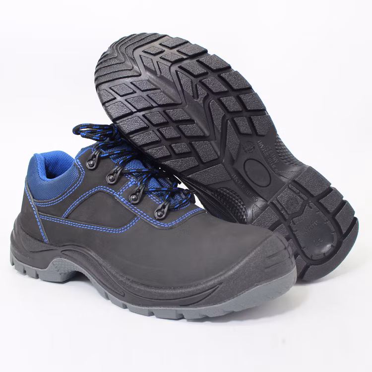 S1p S3 Nubuck Leather/Cow Split Leather Anti-Puncture Safety Shoes