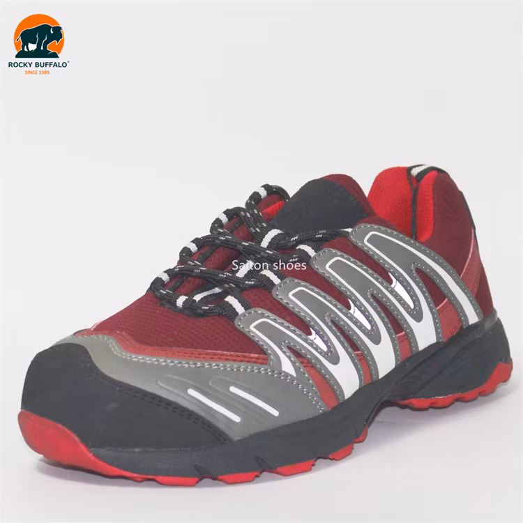 Rocky Buffalo S1p Construction Industrial Work Oil & Slip Resistance with Steel Toe & PU Insole Sports Safety Shoes