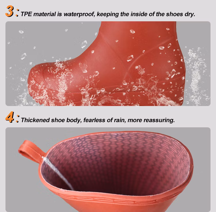 Thick Waterproof Outdoor Fishing Work TPE Knee Height Boot for Workers