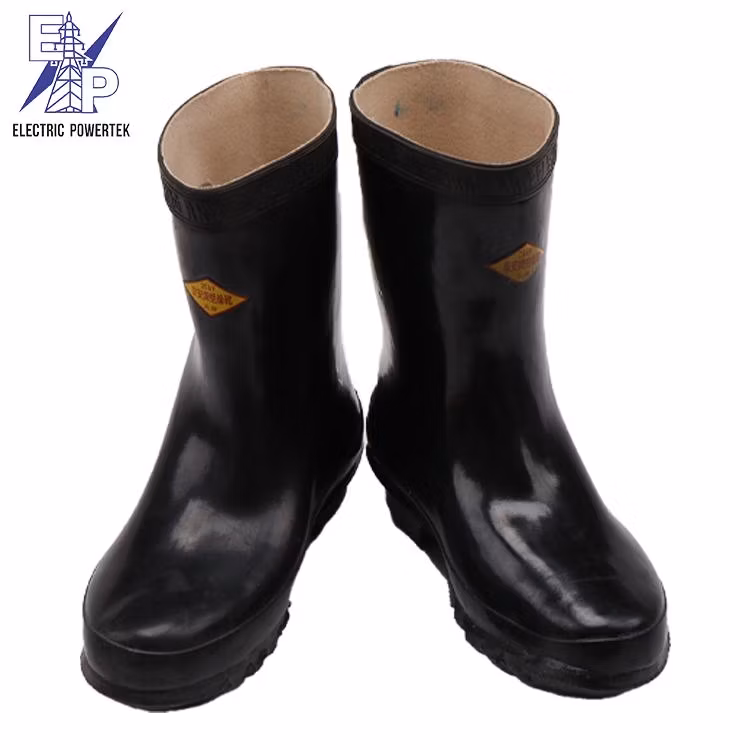Chinese High Quality Rubber High Voltage Boots for Safety Work