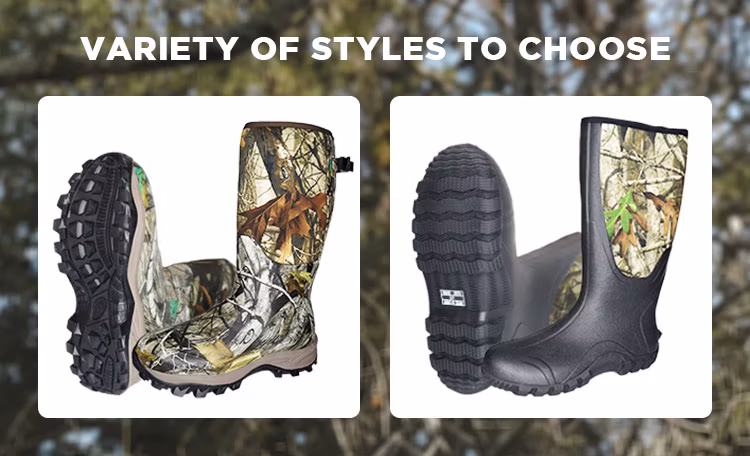 Wholesale Waterproof Outdoors Activities Warm Insulated Hunting Boots