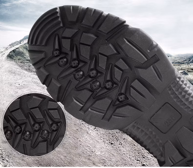 Custom Professional Wholesale Upper Leather Security Safety Work Boots Industrial Steel Toe Shoes for Men