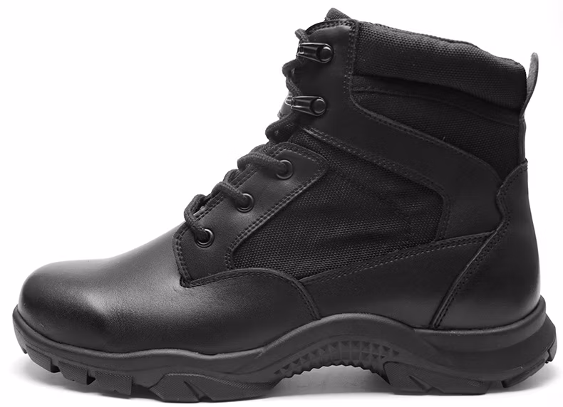 Custom Professional Wholesale Upper Leather Security Safety Work Boots Industrial Steel Toe Shoes for Men