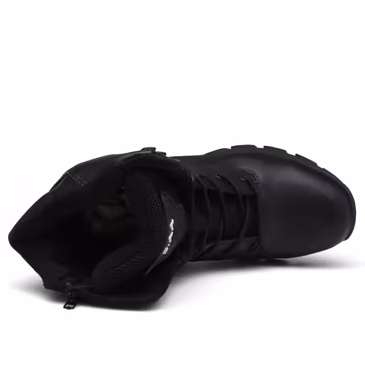 Leather Safety Protective Boots Women Men Outdoor Tactical Waterproof Boots Fighting Training Shoes Boots