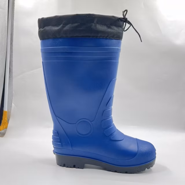 Winter Chemical Resistant Steel Toe Puncture Proof PVC Gumboot Rain Boots