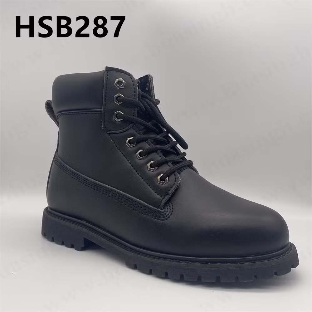 Zh, Strong Durable Rubber Outsole Goodyear Welt Safety Boot Anti-Piercing Crash Proof Outdoor Safety Work Boot HSB287