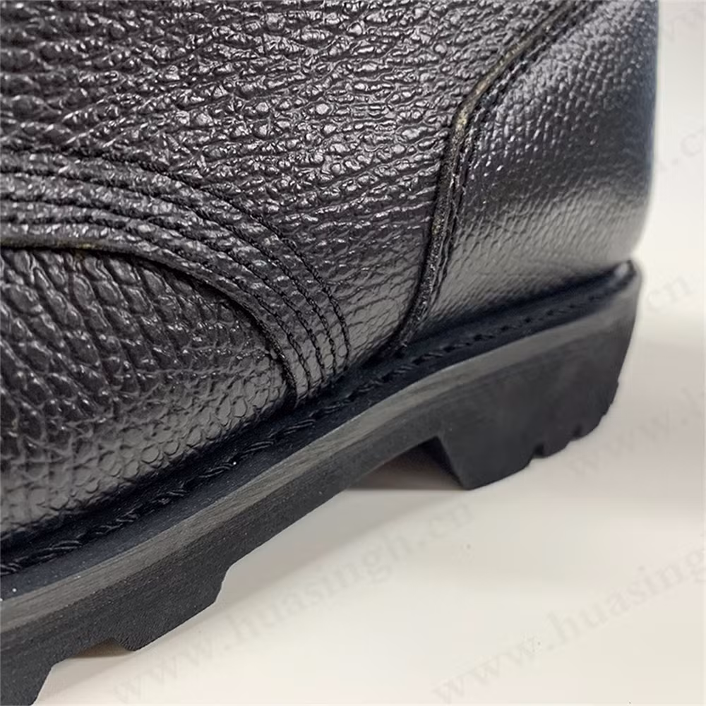 Zh, 10 Inch French Rangers Legion Tactical Combat Boots Goodyear Welt Embossed Leather Uniform Boots Hsm266