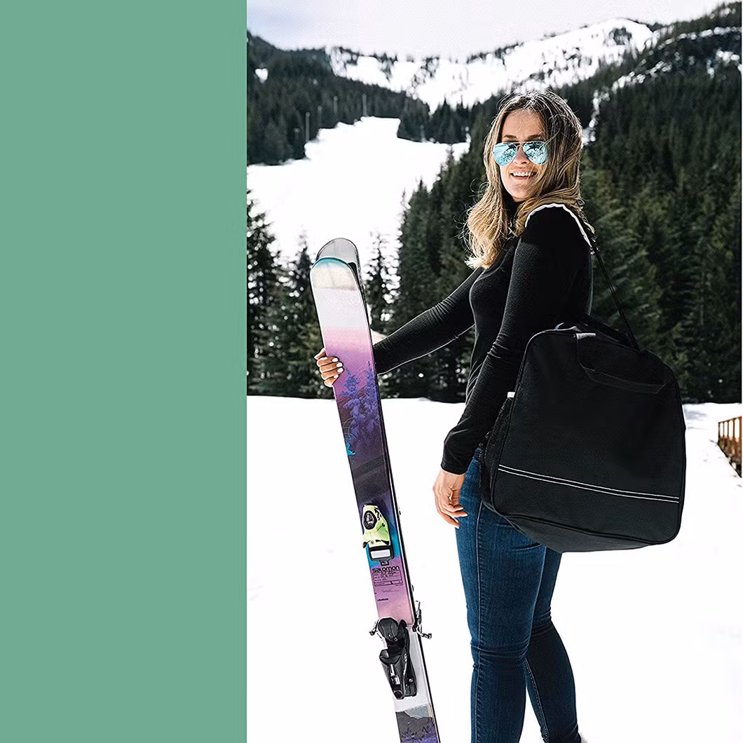 Ski Bag and Ski Boot Bag Combo for Air Travel
