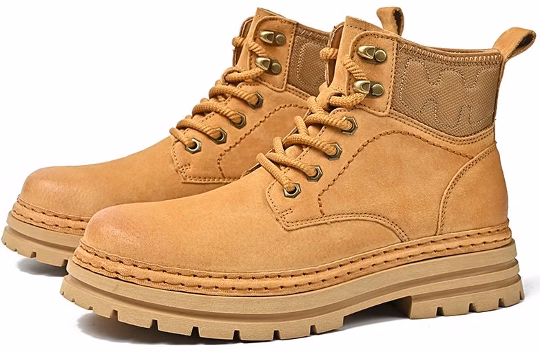 High Quality Pig Leather Hot Selling Men′s Fashion Classic Retro Boots Ex-24h8264