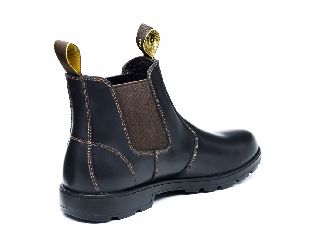 Manufacturer Factory Custom Safety Shoes for Men Steel Toe Leather Slip Resistant Waterproof Stab Resistant Wholesale