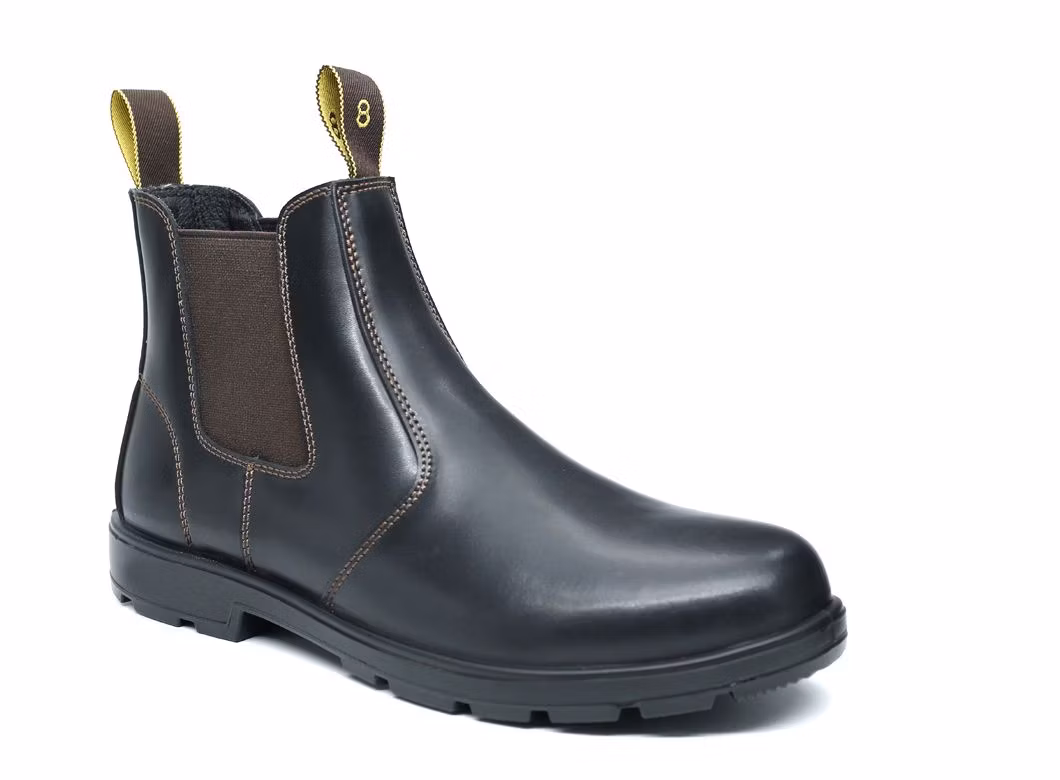 Manufacturer Factory Custom Safety Shoes for Men Steel Toe Leather Slip Resistant Waterproof Stab Resistant Wholesale